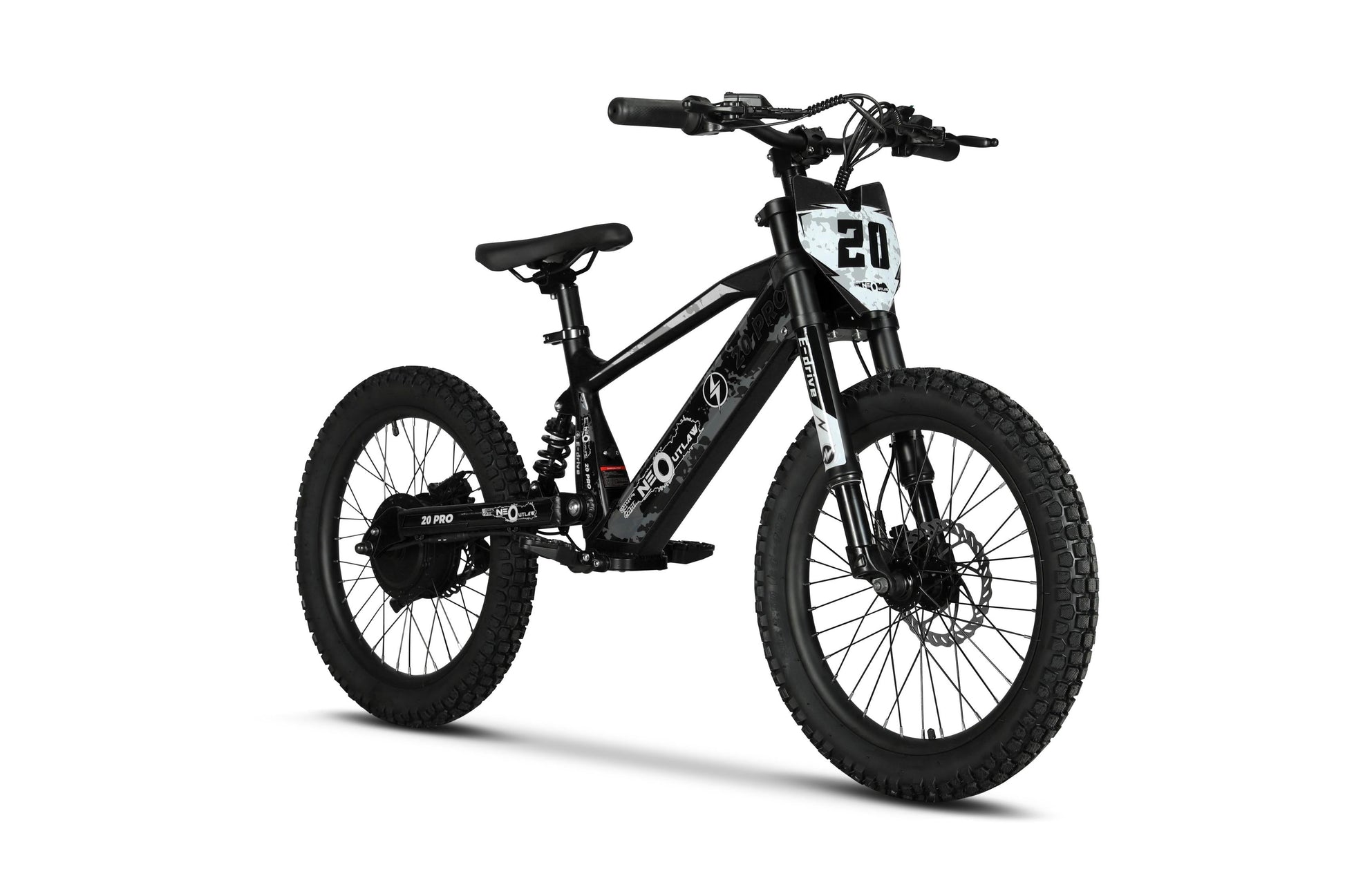 Neo Outlaw Surge 20" Kids Electric Motor Bike: