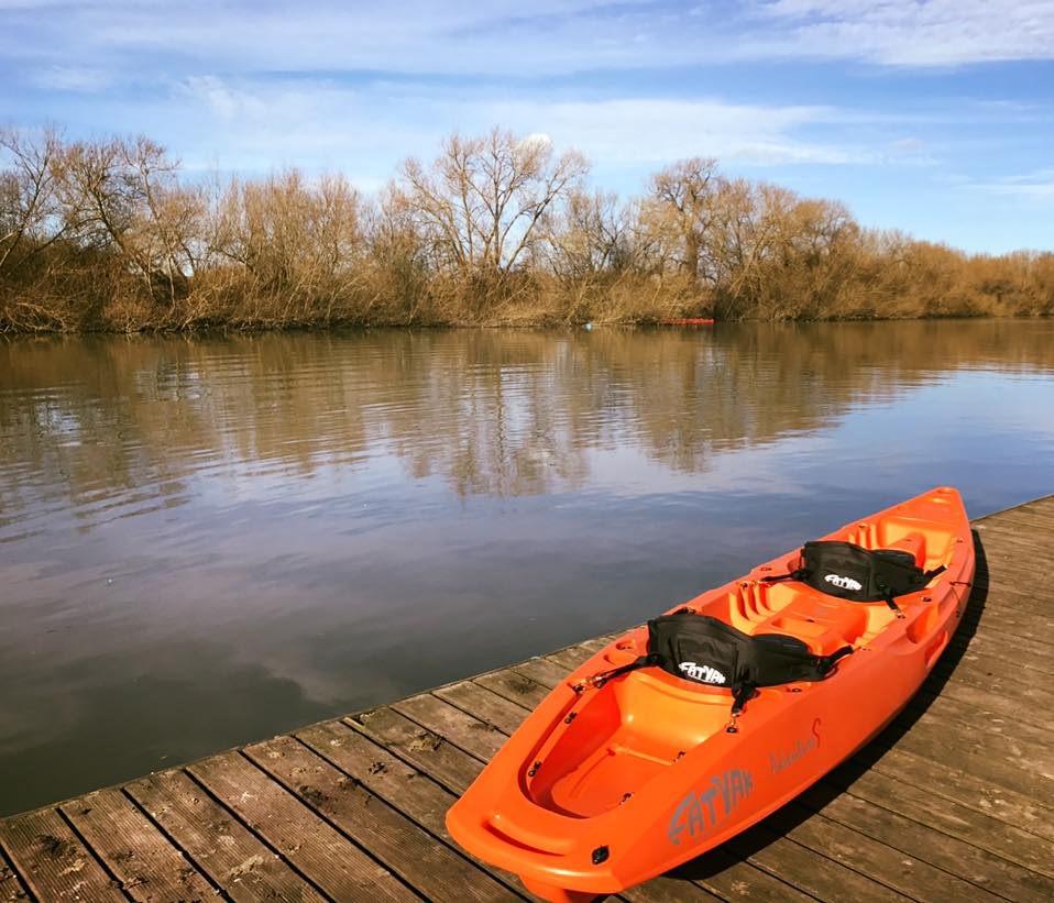 'MAHEE' Double Seater Kayak Orange Package Deal
