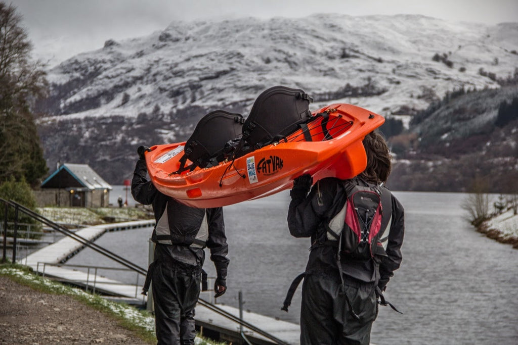'MAHEE' Double Seater Kayak Orange Package Deal