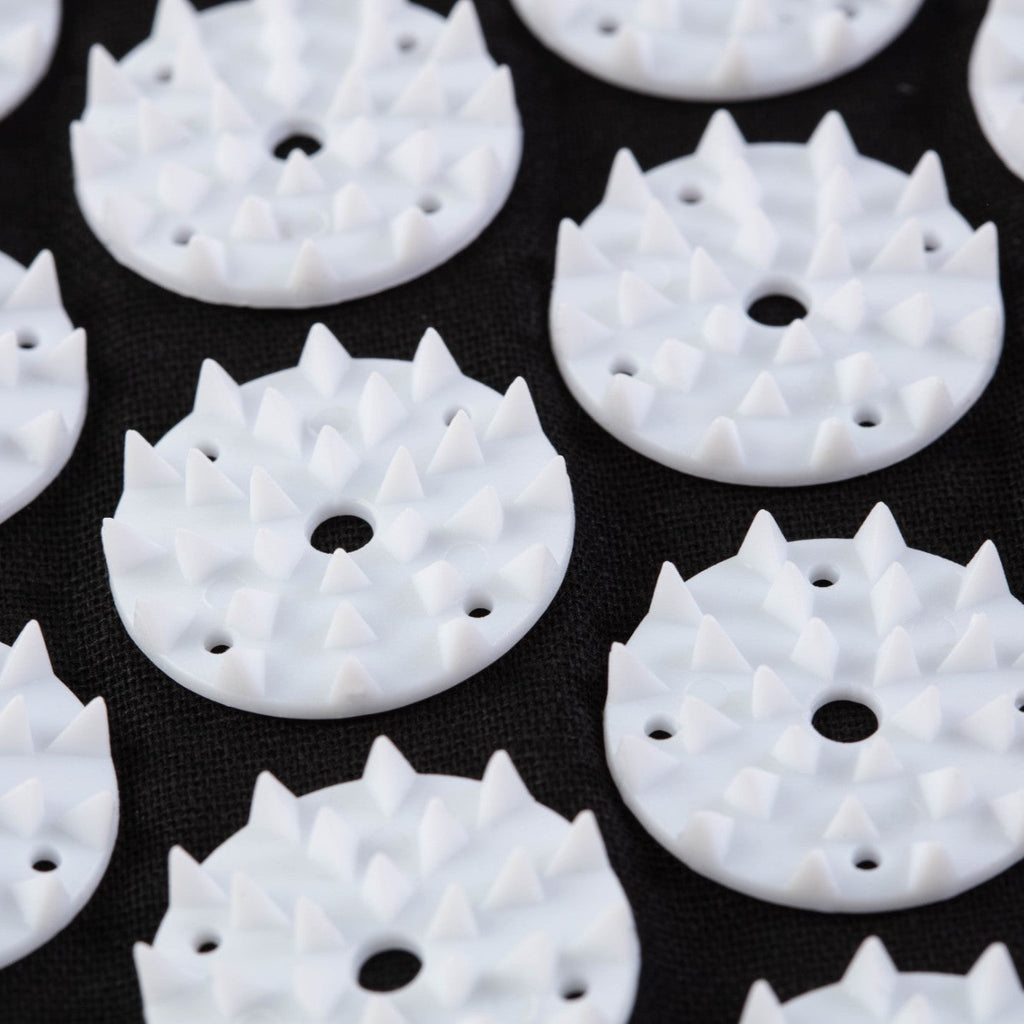 Acupressure Mat & Pillow (White)