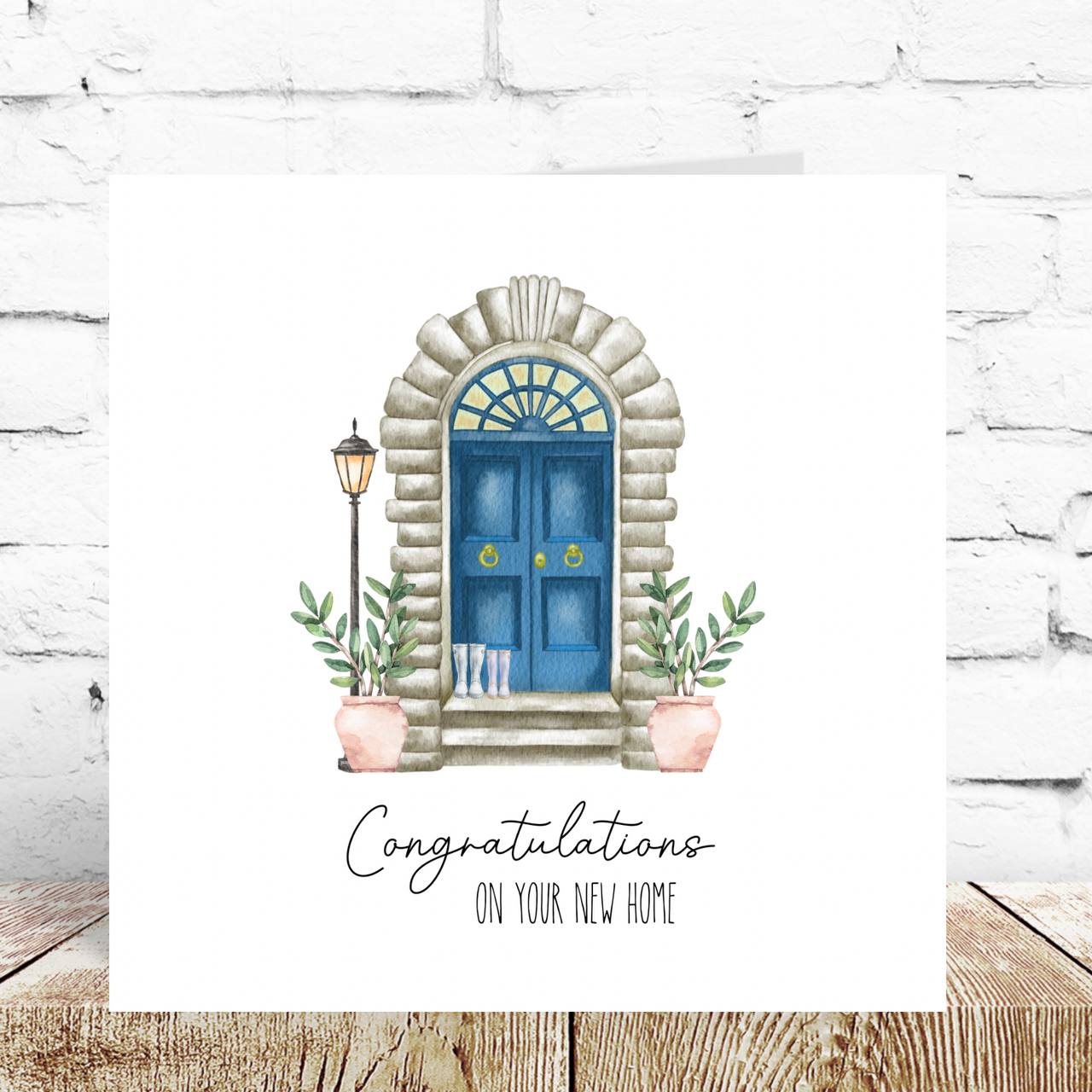 Front Door New Home Card – By Natalie Anne