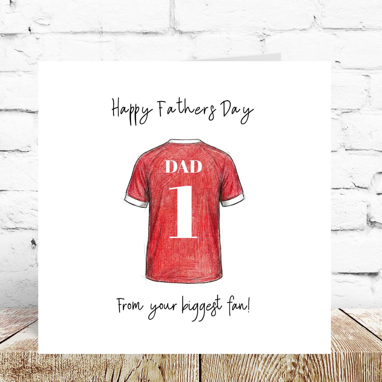 Biggest Fan-Fathers Day Card – By Natalie Anne