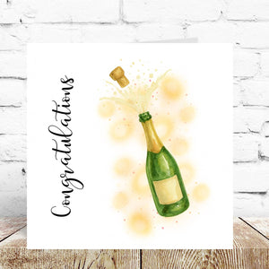 Bubbly General Congratulations Card – By Natalie Anne