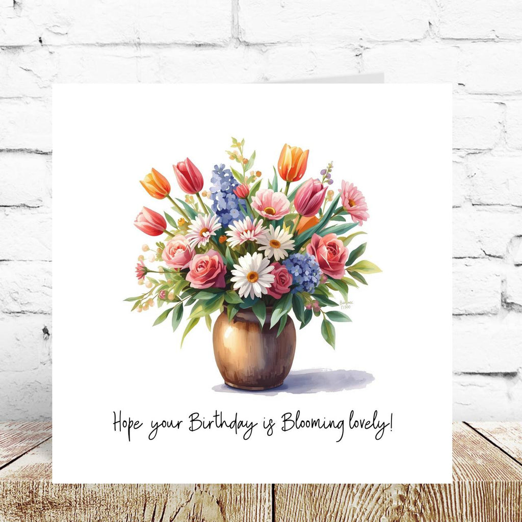 Blooming Lovely Birthday Card – By Natalie Anne