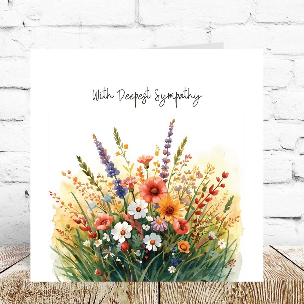 With Deepest Sympathy Card – By Natalie Anne