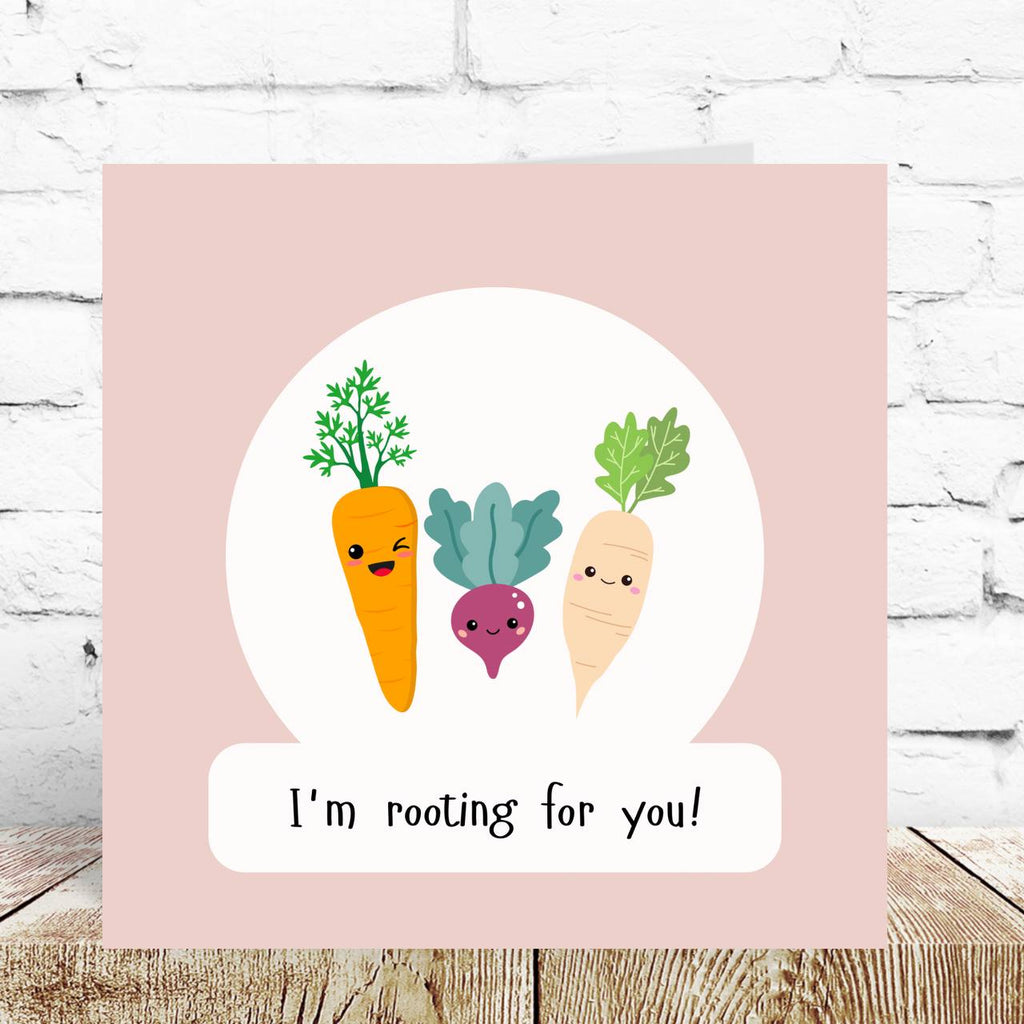 Rooting For You Good Luck Card – By Natalie Anne