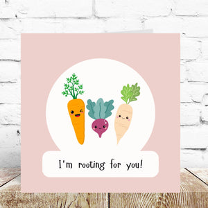 Rooting For You Good Luck Card – By Natalie Anne