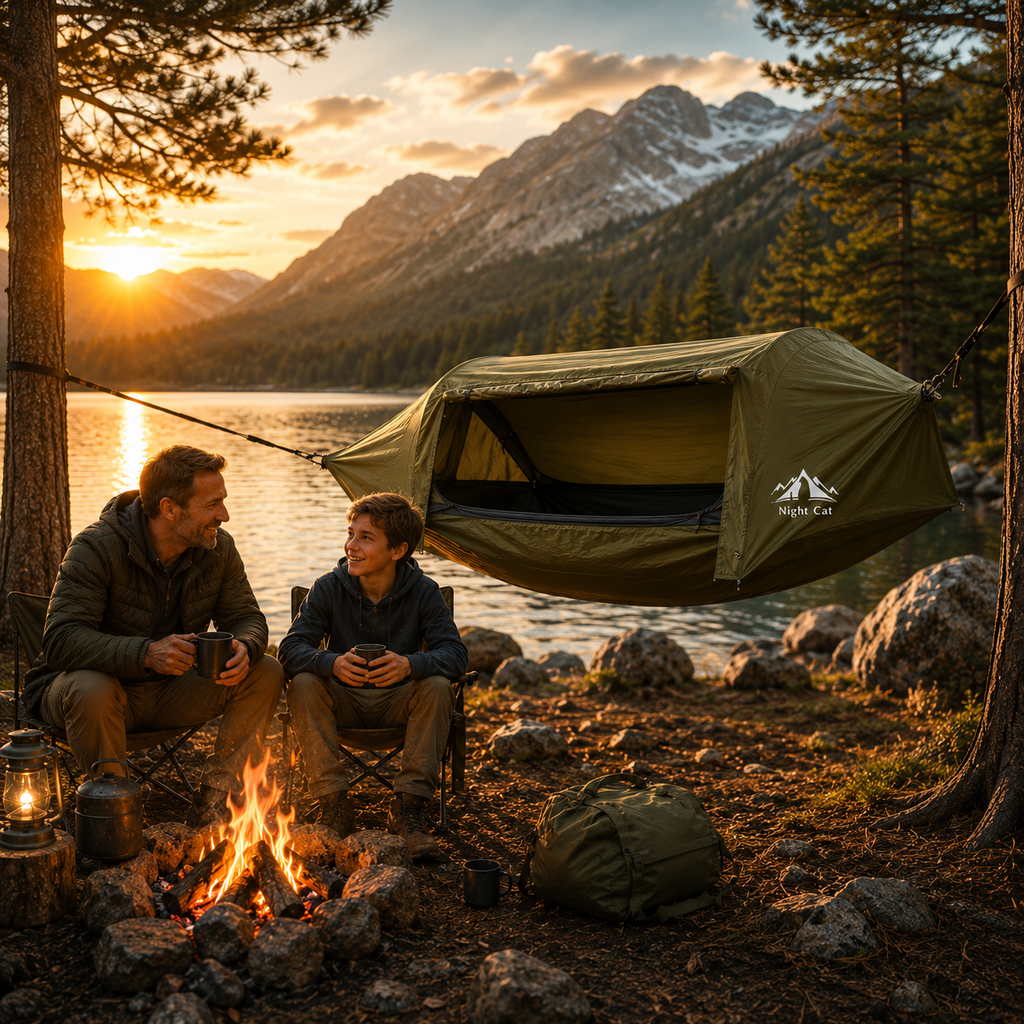 Night Cat Hammock Tent