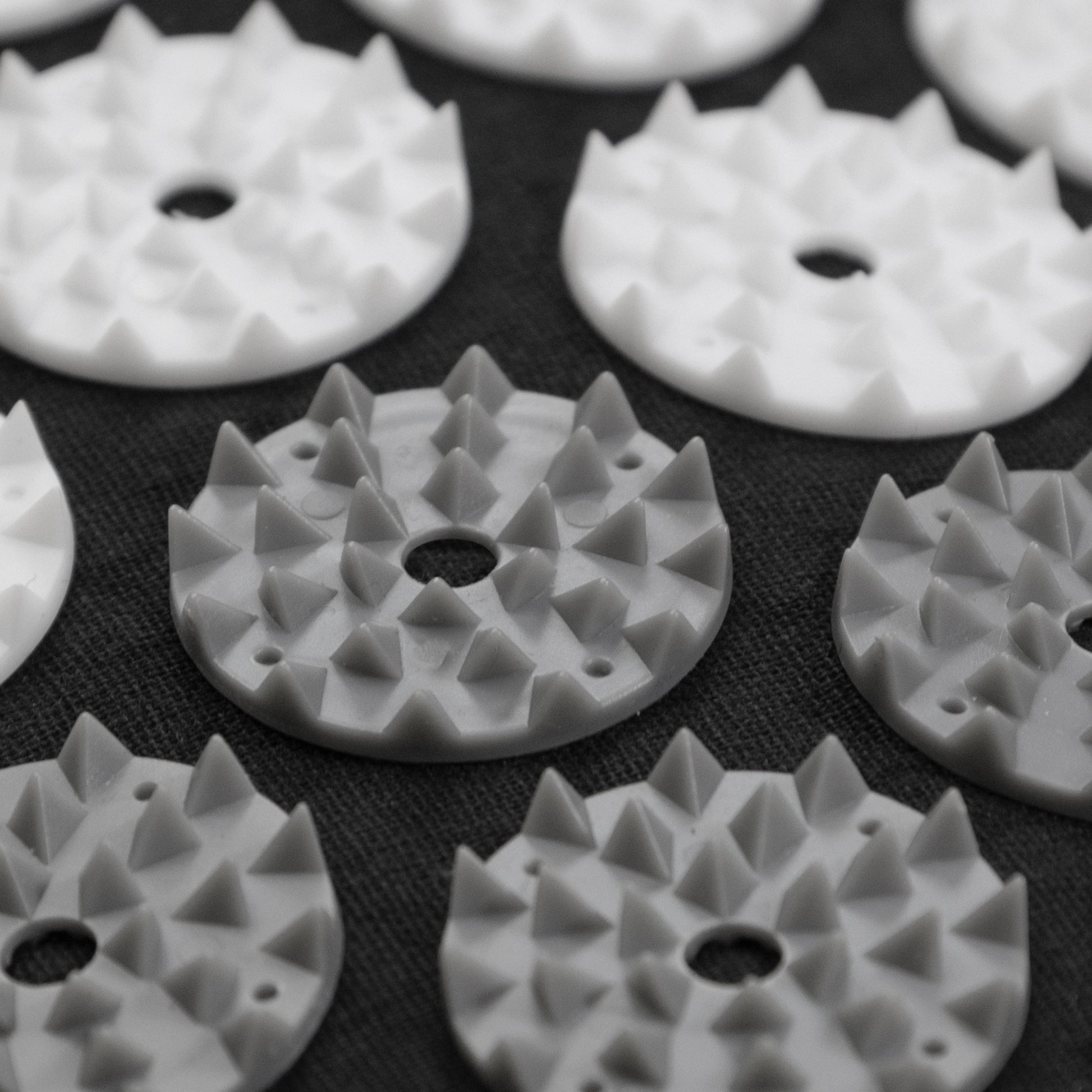Acupressure Mat & Pillow (Grey)