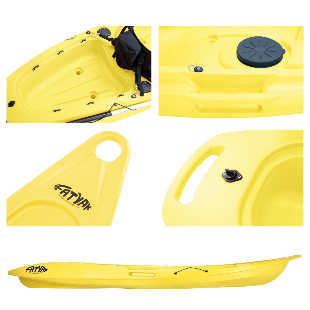 MAHEE Double Seater Kayak – Yellow Package Deal