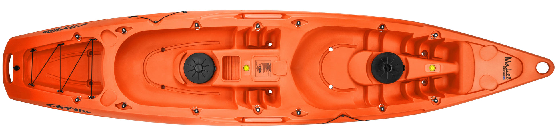 'MAHEE' Double Seater Kayak Orange Package Deal