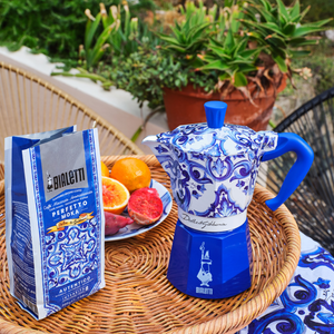 Bialetti X Dolce&Gabbana Blu Mediterraneo Coffee (Moka Ground) - 250g