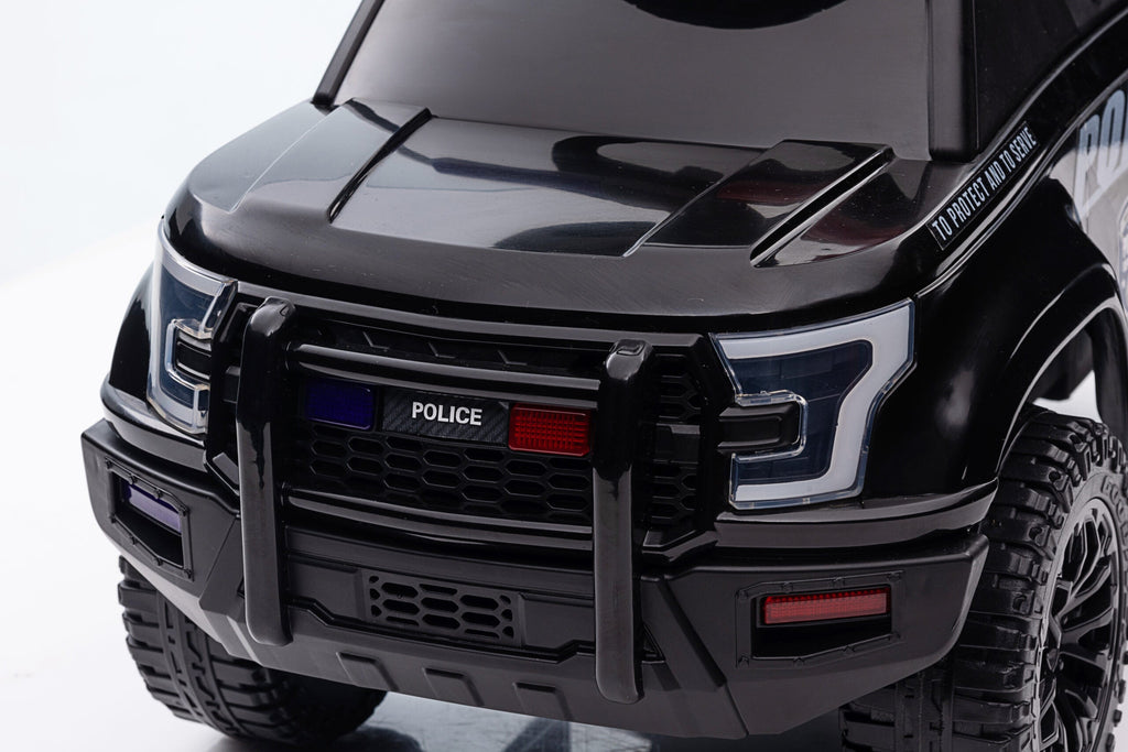 Foot-to-Floor Police Ride-On for Toddlers
