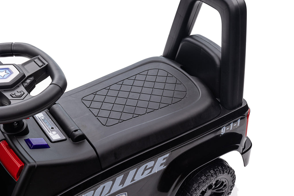 Foot-to-Floor Police Ride-On for Toddlers