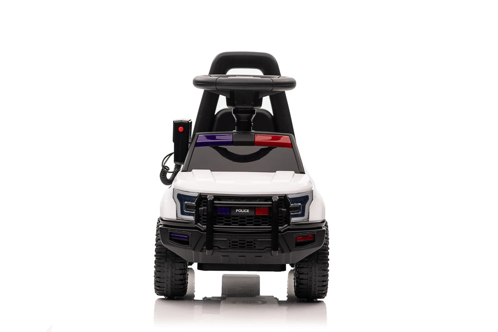 Foot-to-Floor Police Ride-On for Toddlers