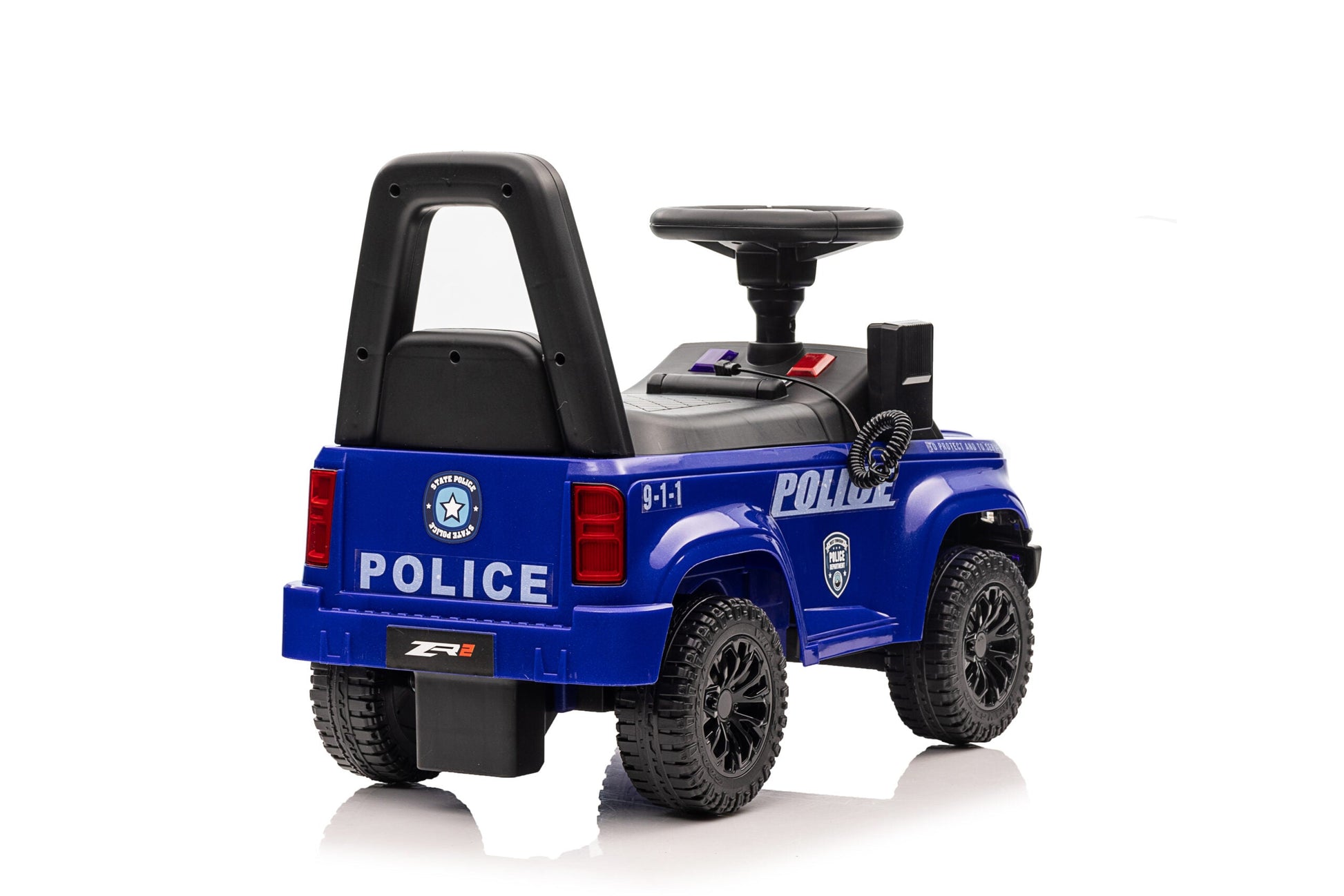 Foot-to-Floor Police Ride-On for Toddlers