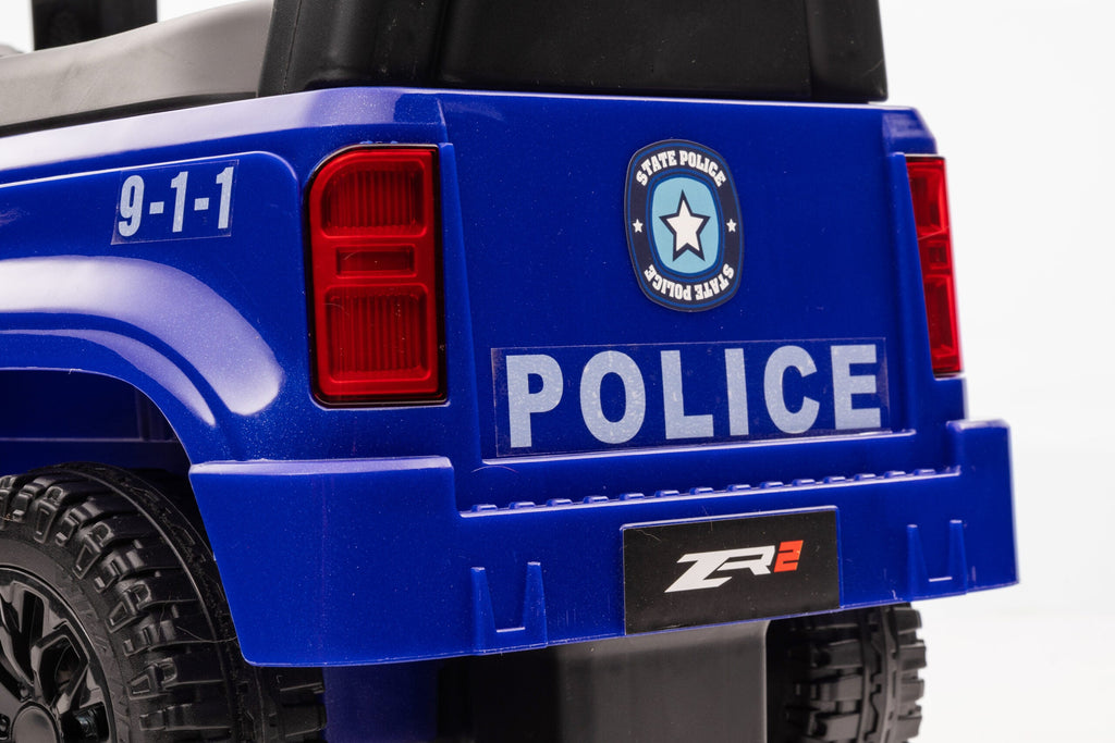 Foot-to-Floor Police Ride-On for Toddlers