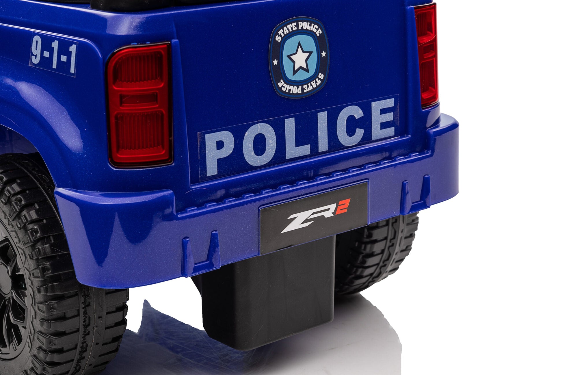 Foot-to-Floor Police Ride-On for Toddlers
