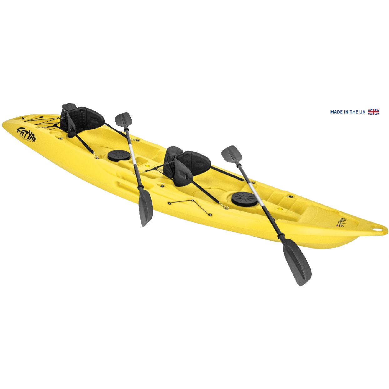 MAHEE Double Seater Kayak – Yellow Package Deal