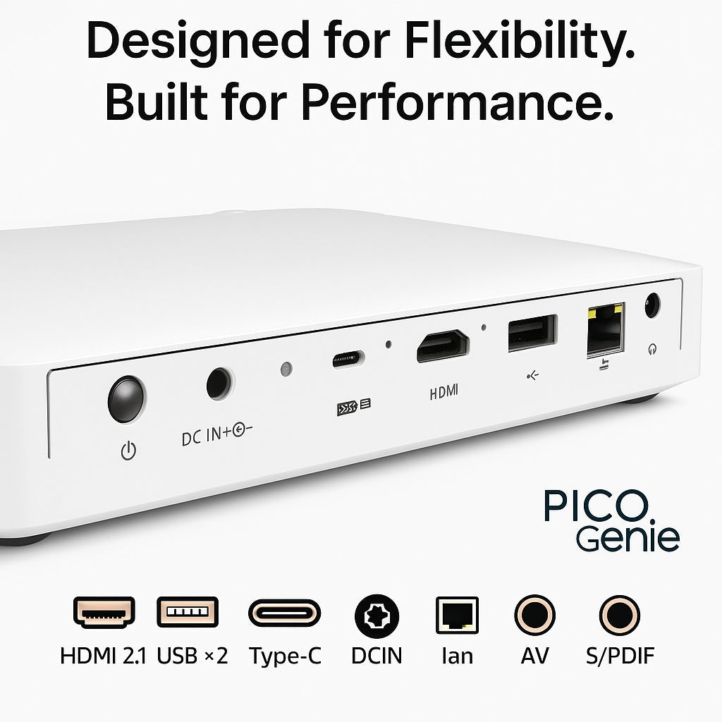 Pico Genie M550 Plus 4.0 1080p Smart Projector