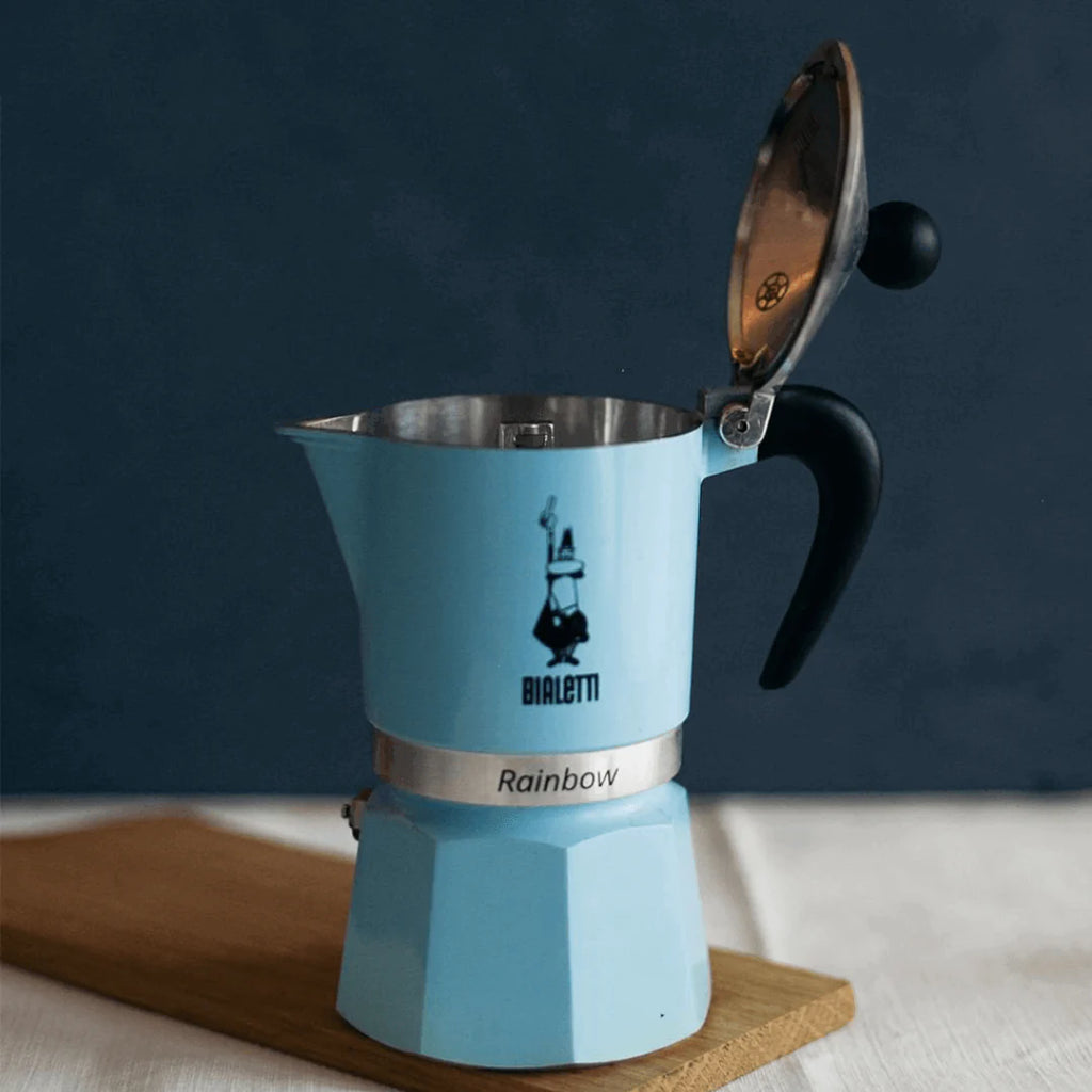 Bialetti Rainbow Aluminium Stovetop Coffee Maker