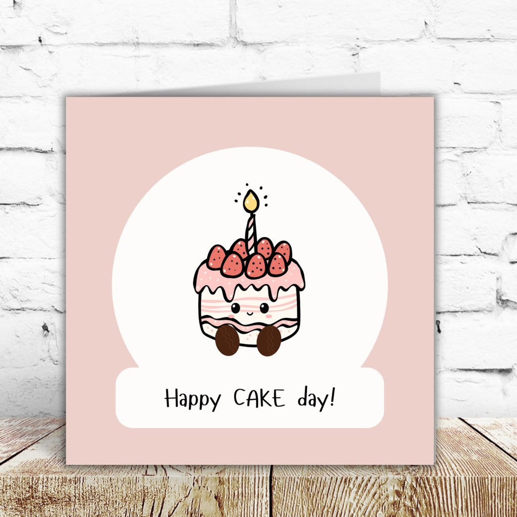 Cake Birthday Card – By Natalie Anne