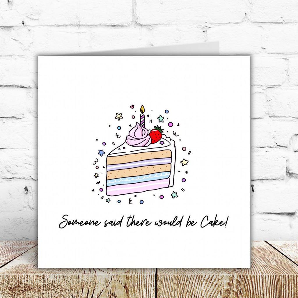 Cake Slice Birthday Card – By Natalie Anne