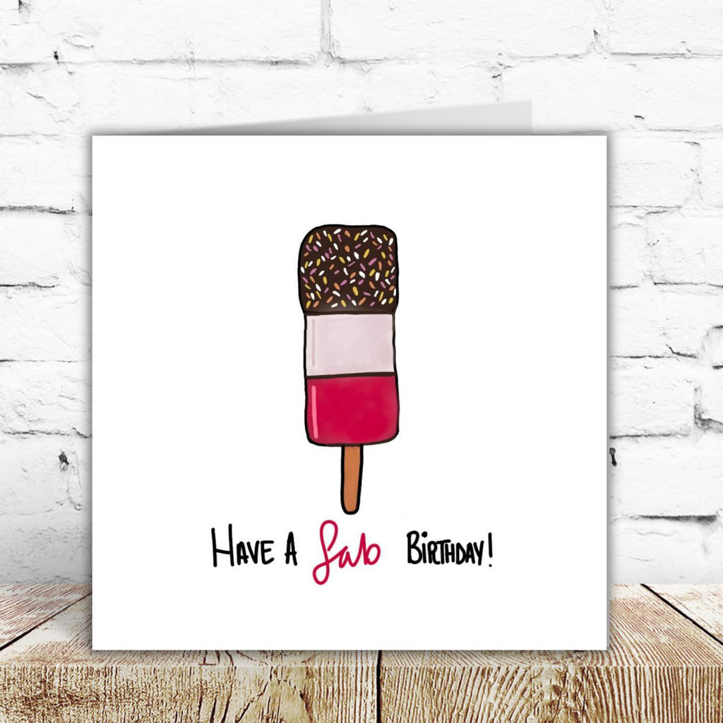 Personalised Fab Birthday Card – By Natalie Anne